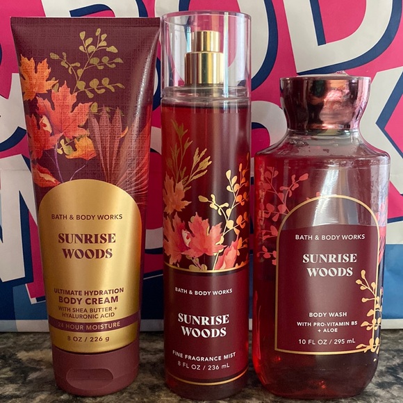 Bath & Body Works Bath & Body Bath Body Works Sunrise Woods Set